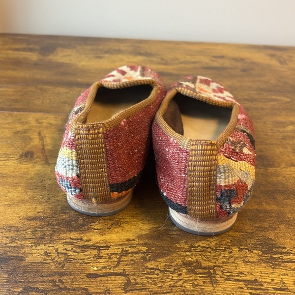 Floral Patterned Women's Loafers 39 - Picture 4 of 6